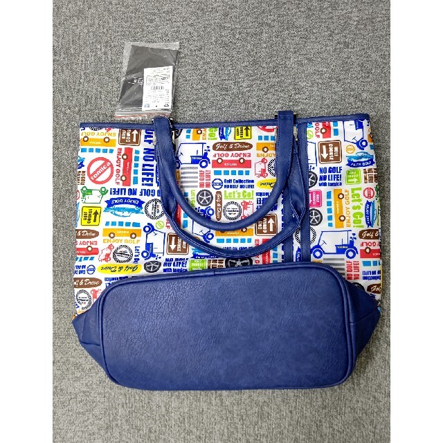 トミカ ゴルフトートバッグ ブルーの通販 by あきこ's shop｜ラクマ