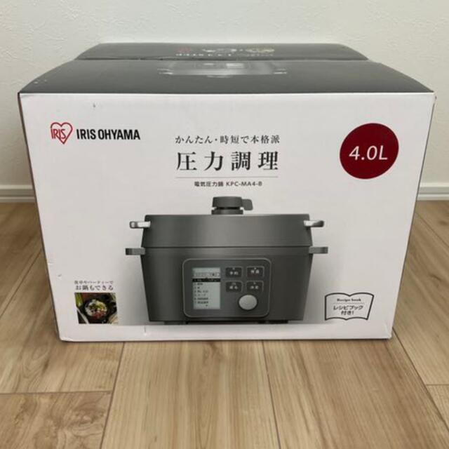 アイリスオーヤマ - 新品未使用 アイリスオーヤマ 電気圧力鍋 4.0L