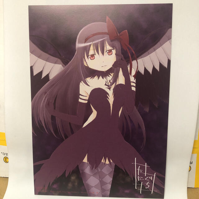 鹿目まどか 暁美ほむら 描きおろしイラストカード 劇場版 魔法少女