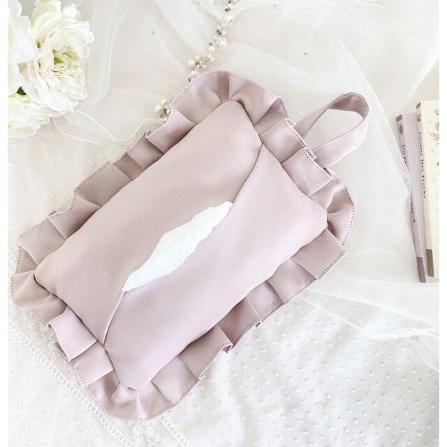 わたあめ様ご確認ページ♡フリルティッシュカバーの通販 by ♡casa