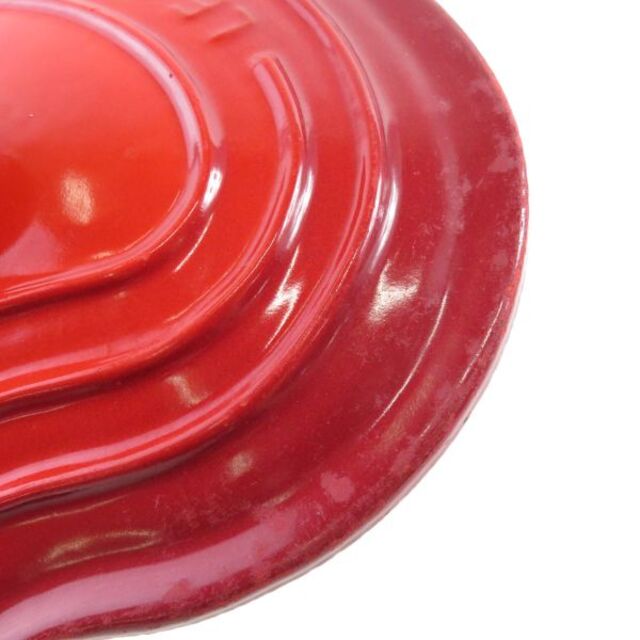 LE CREUSET - ルクルーゼ ココットダムール 両手鍋 レッド系 2L 浅型