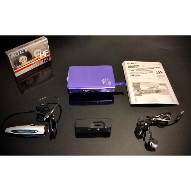 SONY - カセットウォークマン SONY WM-EX921「整備済み、完動超美品
