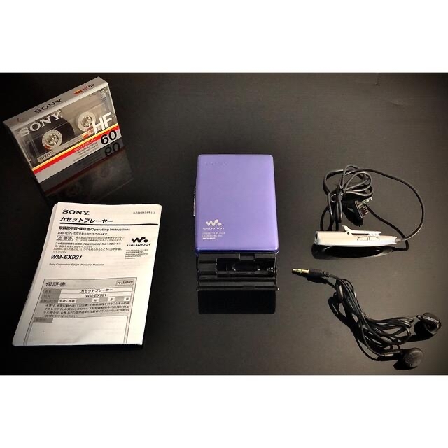 SONY - カセットウォークマン SONY WM-EX921「整備済み、完動超美品