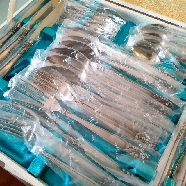 マーシャン カトラリーセット SS 5種 合計30本 アンティークの通販 by