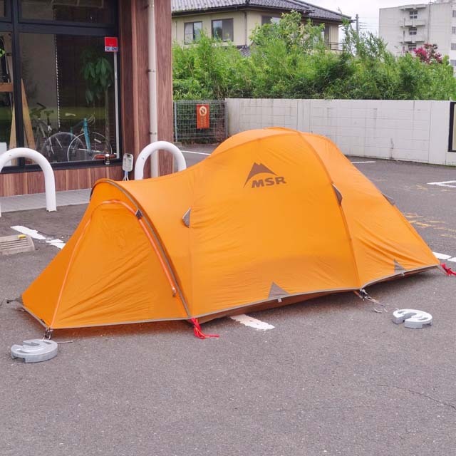 MSR - エムエスアール FURY フューリー フットプリント付き 軽量 山岳