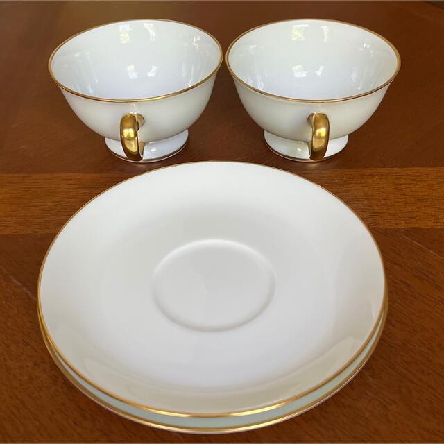 大倉陶園 - 【未使用美品】大倉陶園☆ゴールドライン☆リムシェイプ C