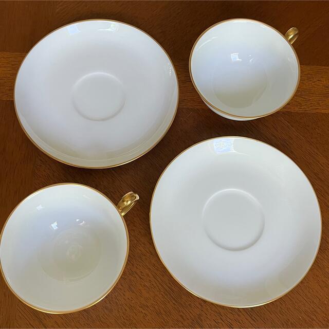 大倉陶園 - 【未使用美品】大倉陶園☆ゴールドライン☆リムシェイプ C