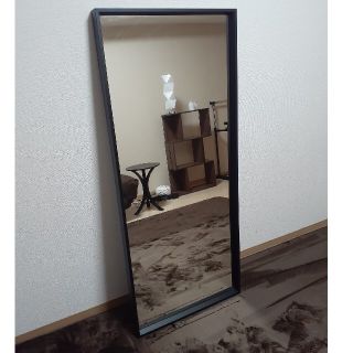 IKEA - 本日まで!! 激安出品 IKEA 鏡 姿見 65cm×150cm ブラックの通販