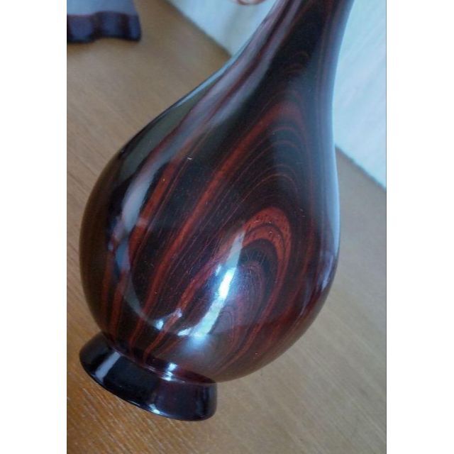 唐木 一輪挿し 美品の通販 by さんご's shop｜ラクマ