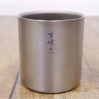 Snow Peak - 廃盤 スノーピーク スタッキングマグ雪峰 H600 チタン