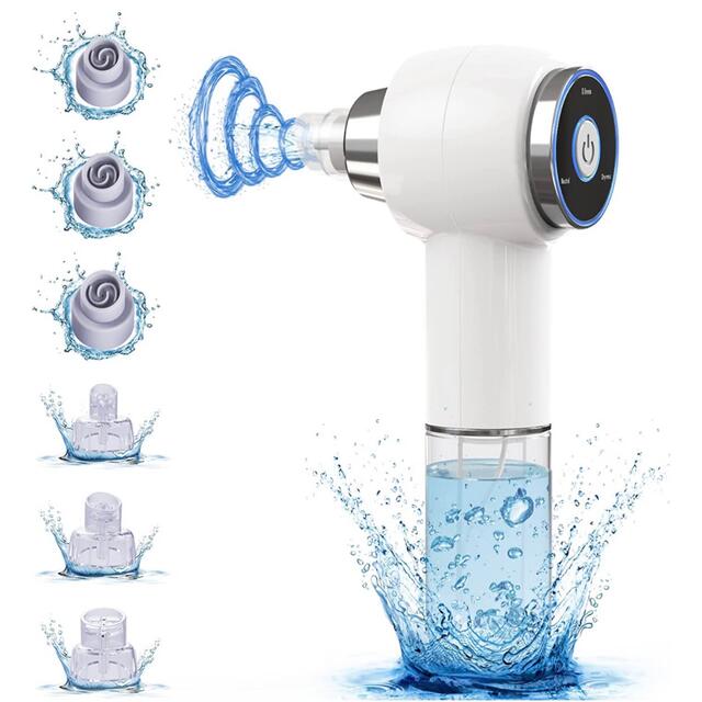 毛穴吸引器 水流式 美顔器 【水槽分離毛穴洗浄型】 美容液対応 真空