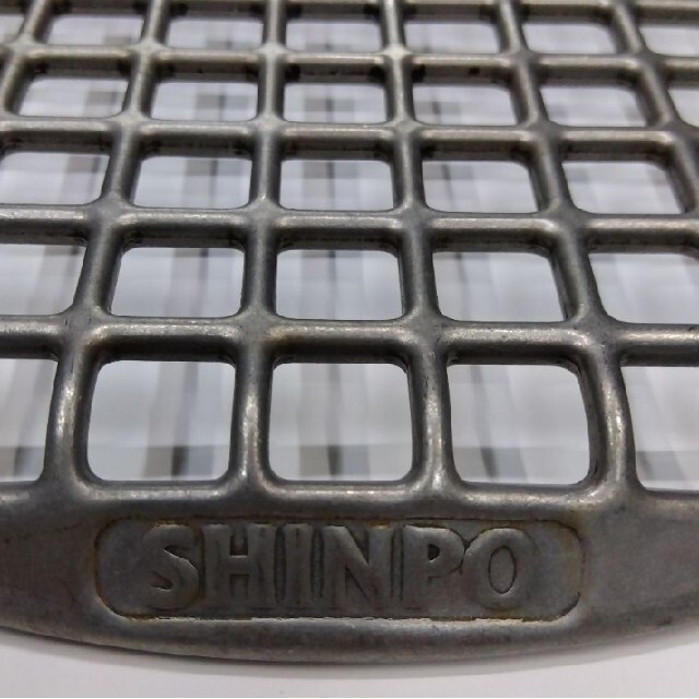 24cm シンポ フラットネット 焼き網 ステンレス鋳物製 スーパー焼き網