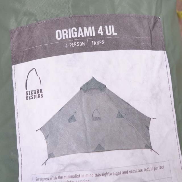 SIERRA DESIGNS - シエラデザイン ORIGAMI 4 UL オリガミ4 SD5874