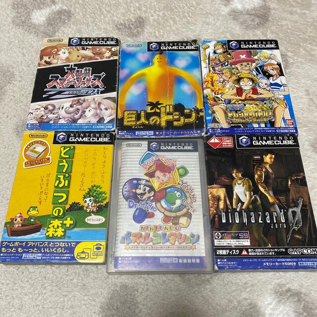 ニンテンドーゲームキューブ - ゲームキューブソフト6本 まとめ売りの