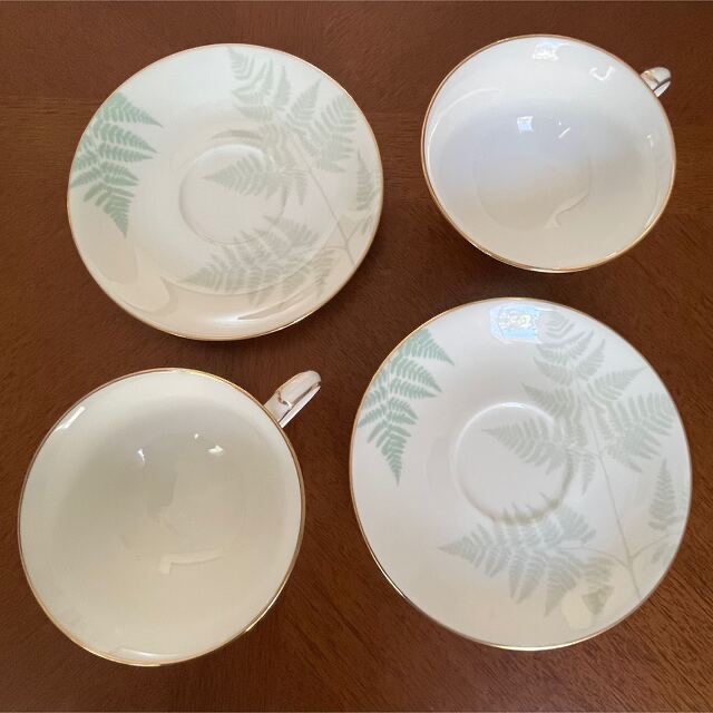 Noritake - 【未使用美品】ノリタケ☆グランヴェール 萌黄野☆C/S ペア