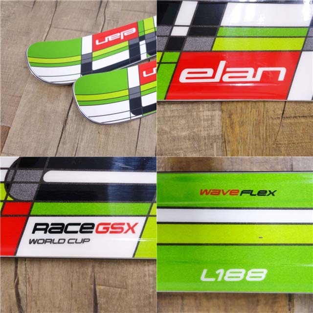 Elan - エラン レージング スキー GSX RACE WORLD CUP 188 cm