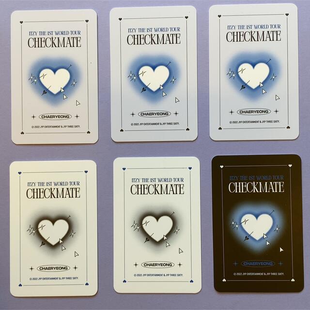 ITZY - ITZY Checkmate ソウルコン 公式トレカ チェリョン6枚セット①