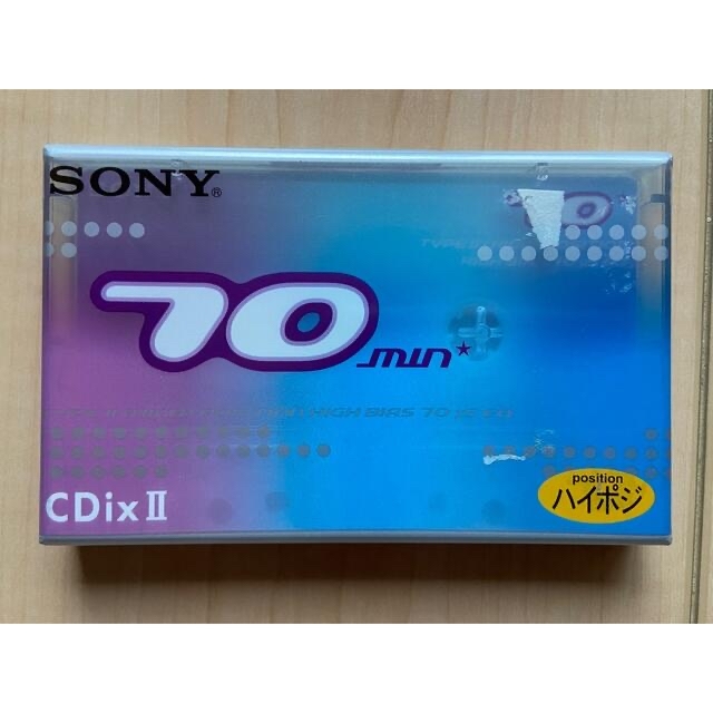 カセットテープ6本セット ハイポジ5本 DENON SONY maxell