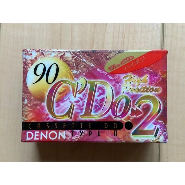 カセットテープ6本セット ハイポジ5本 DENON SONY maxell