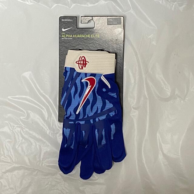 NIKE - 超限定 ヤンキース リゾ 支給品 NIKE バッティンググローブ 2XL