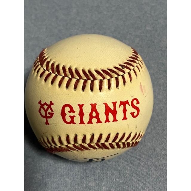 読売ジャイアンツ - 番号「8」の原辰徳サインボール レプリカ ◇80年代