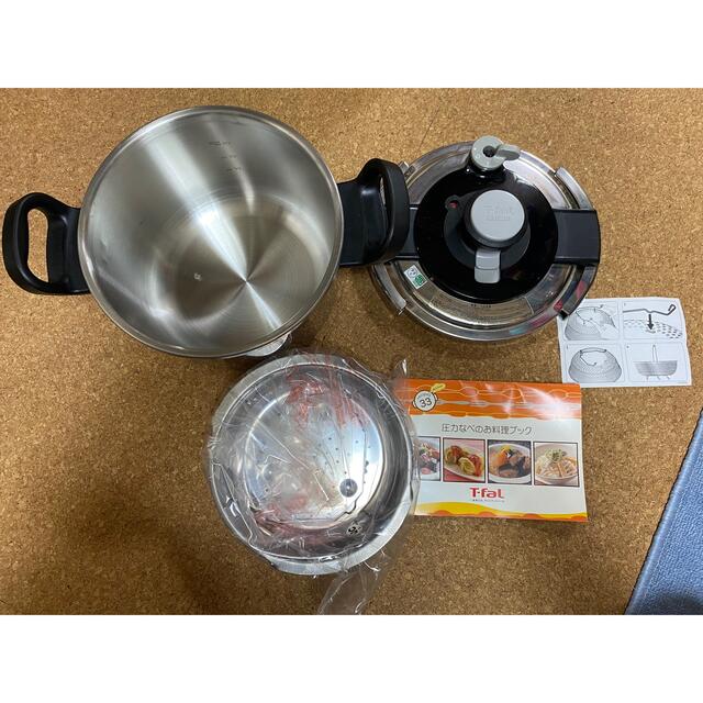 T-fal - ティファール 圧力鍋 クリプソ オアシス 6Lの通販 by よし's