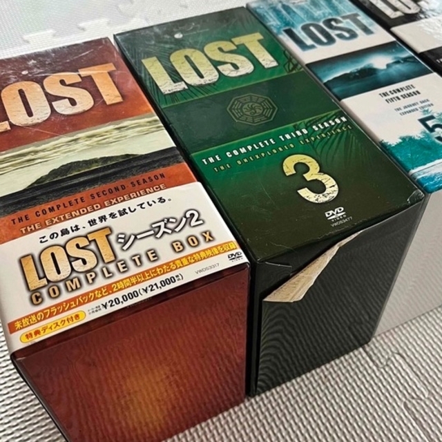 LOST ロスト DVD-BOX レンタル落ちDVD 海外ドラマの通販 by かなっぴ's