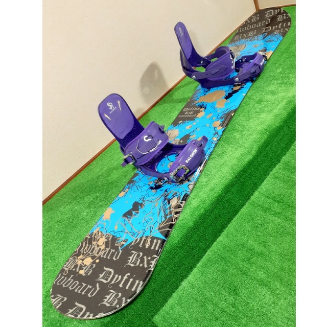 SALOMON - スノーボード2点セット ボードBXB × ビンディングSALOMONの