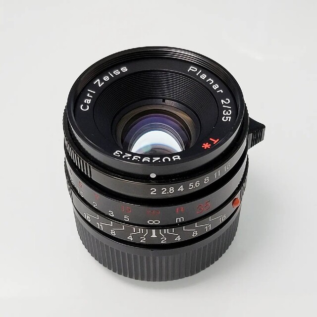 希少 Carl Zeiss G Planar 35mm F2 Mマウント改造済の通販 by omied