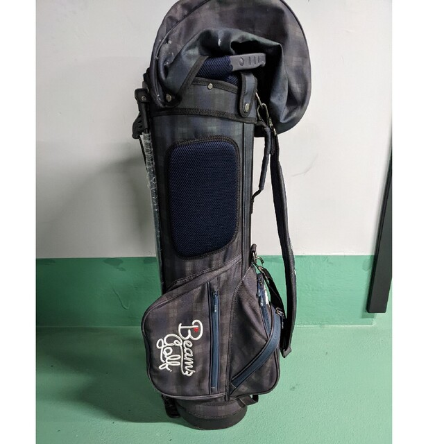 BEAMS - 専用 ビームスゴルフ キャディバッグ チェック柄の通販 by