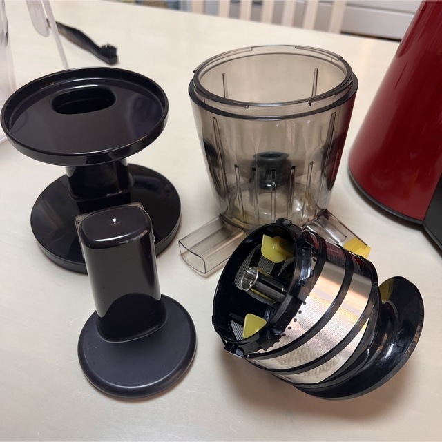 SHARP - SHARP HEALSIO スロージューサー cp10b 赤の通販 by LUCA's