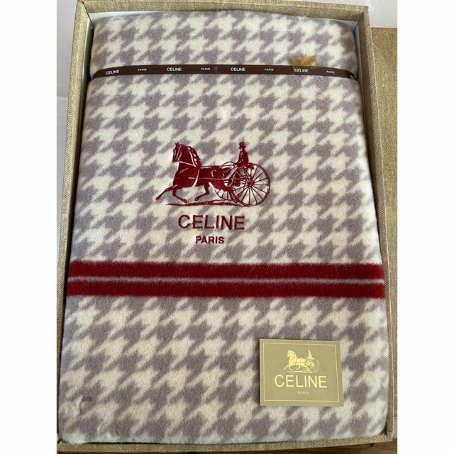 CEFINE - 【新品未使用】傷シミありセリーヌ CELINE 毛布 西川産業 毛
