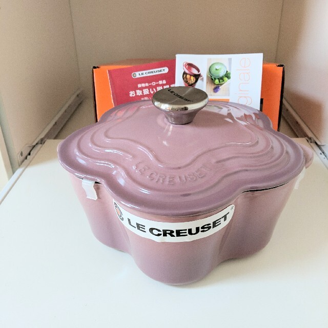 LE CREUSET - ル・クルーゼ フルール モーヴピンクの通販 by pon's