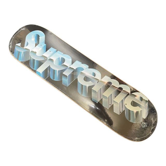 Supreme - supreme シュプリーム スケボーデッキ クロームロゴの通販