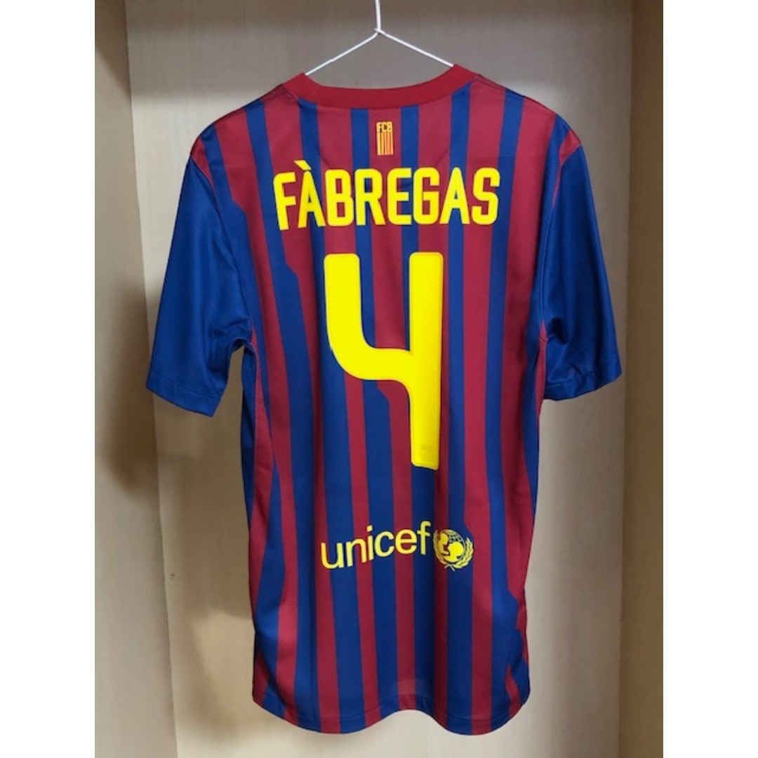 NIKE - 11/12 FCバルセロナ #4 セスク Sサイズ CWC決勝仕様 富士山