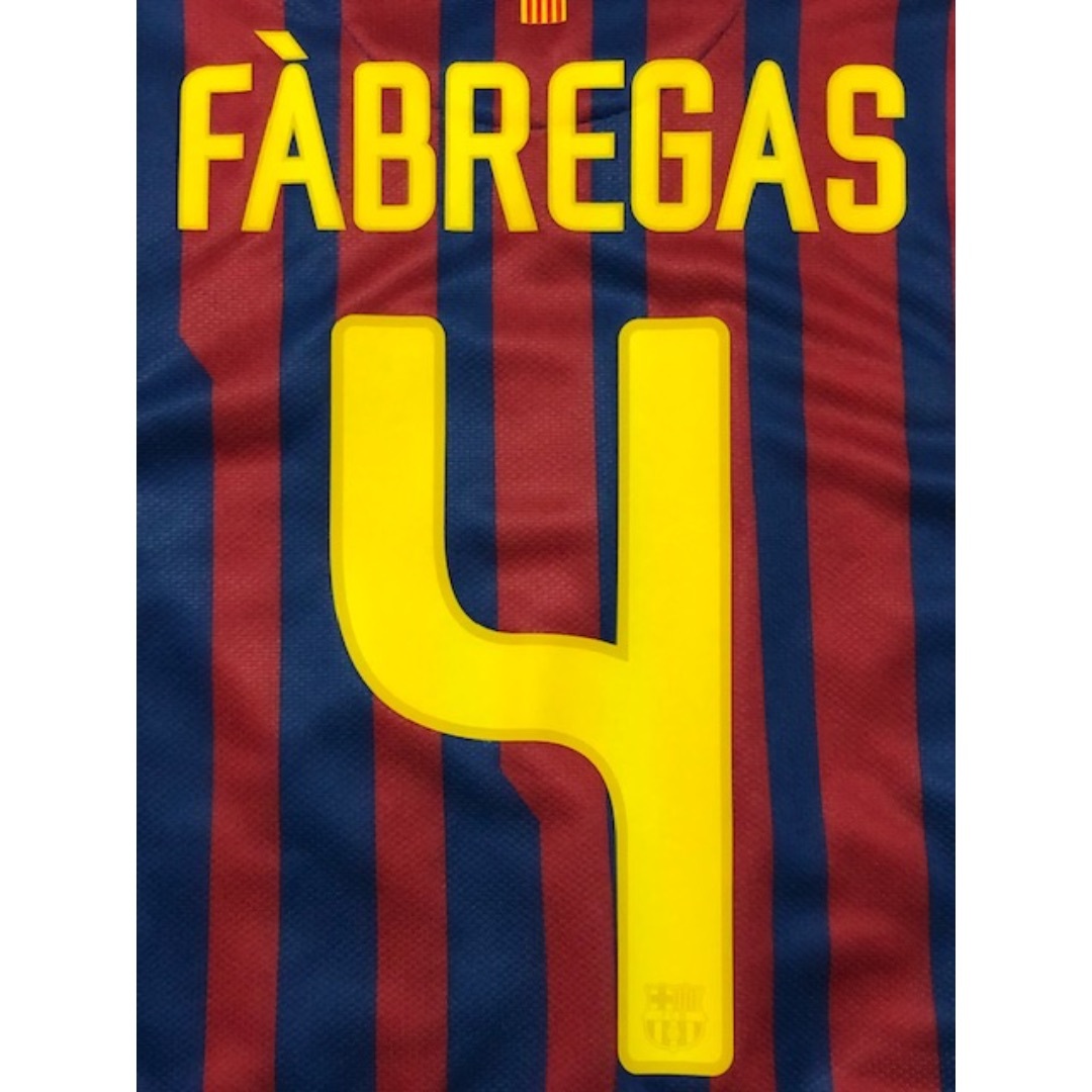 NIKE - 11/12 FCバルセロナ #4 セスク Sサイズ CWC決勝仕様 富士山