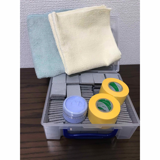 メッキモール 磨きパット 外車 専用 腐食取り 輝く 簡単 150枚 送料