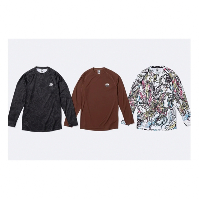 Supreme - supreme north face base layer L/S topの通販 by tatsu's