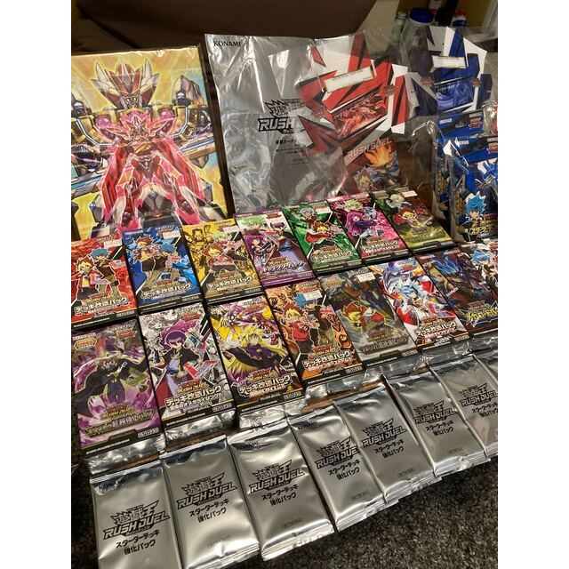 遊戯王 - 赤字！遊戯王 ラッシュデュエル 未開封BOX まとめ売り おまけ