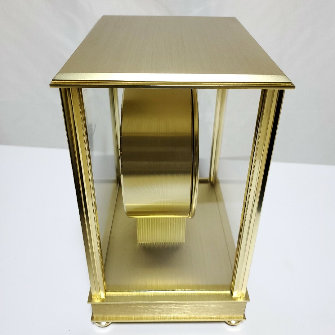 Horn Quartz GERMANY MOVE 置時計 金色 ゴールド お洒落の通販 by 大人