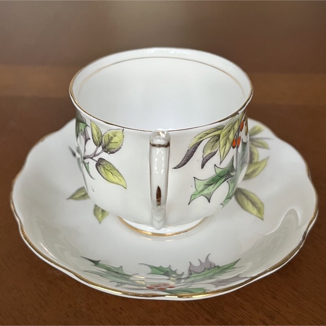 ROYAL ALBERT - 【英国ビンテージ】ロイヤルアルバート☆HOLLY☆ハンド