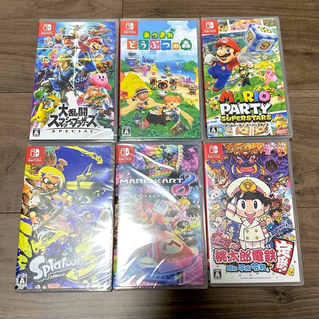 Nintendo Switch - Nintendo Switch ソフト6本 新品未開封の通販 by た