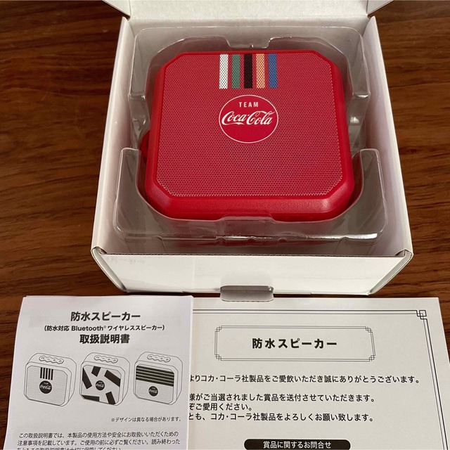 コカ・コーラ - 【未使用】防水スピーカー コカコーラオリジナル東京