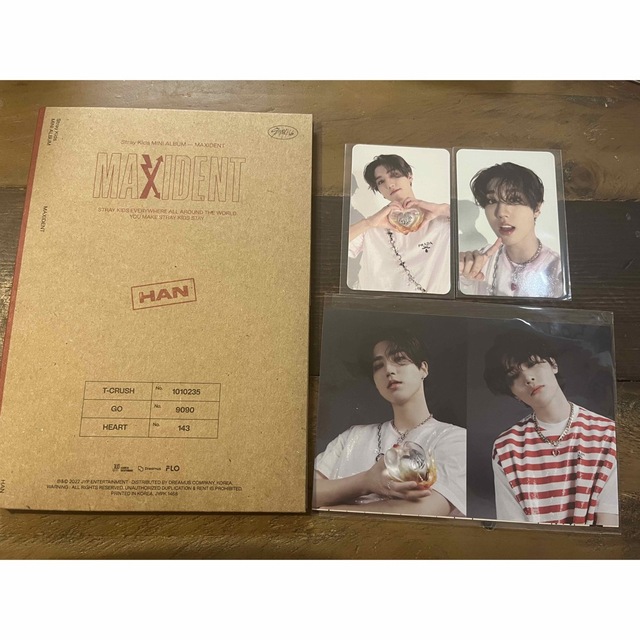 Stray Kids サノク MAXIDENT スキズ 限定 トレカ ハン-テーラーメイド