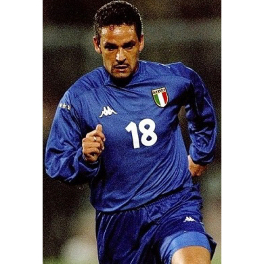 イタリア代表 1999 ホーム ロベルトバッジョ バッジオ ユニフォーム