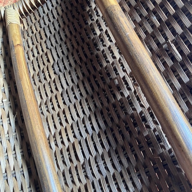 ヴィンテージ ラタン 籐 椅子 ローチェア チェア レスト チェア 古道具