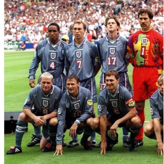 UMBRO - イングランド代表1996 EUROアウェイユニフォーム#8ガスコイン