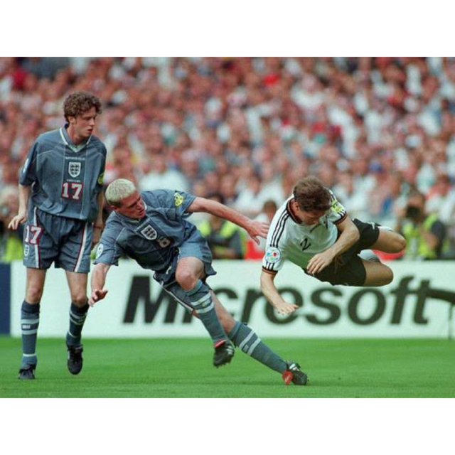 UMBRO - イングランド代表1996 EUROアウェイユニフォーム#8ガスコイン