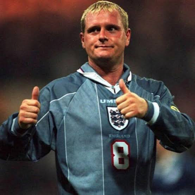 UMBRO - イングランド代表1996 EUROアウェイユニフォーム#8ガスコイン