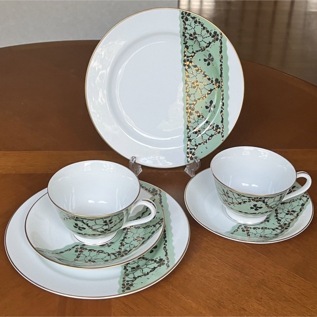 Noritake - 【希少品】ビンテージノリタケ☆更紗☆トリオ ペアの通販
